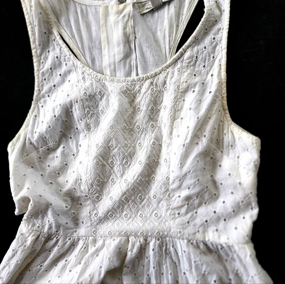 ワンピース EYELET LACE SHIRT DRESS ameri vintage Ameri（アメリ）の「EYELET LACE SHIRT DRESS（ワンピース）」 - WEAR